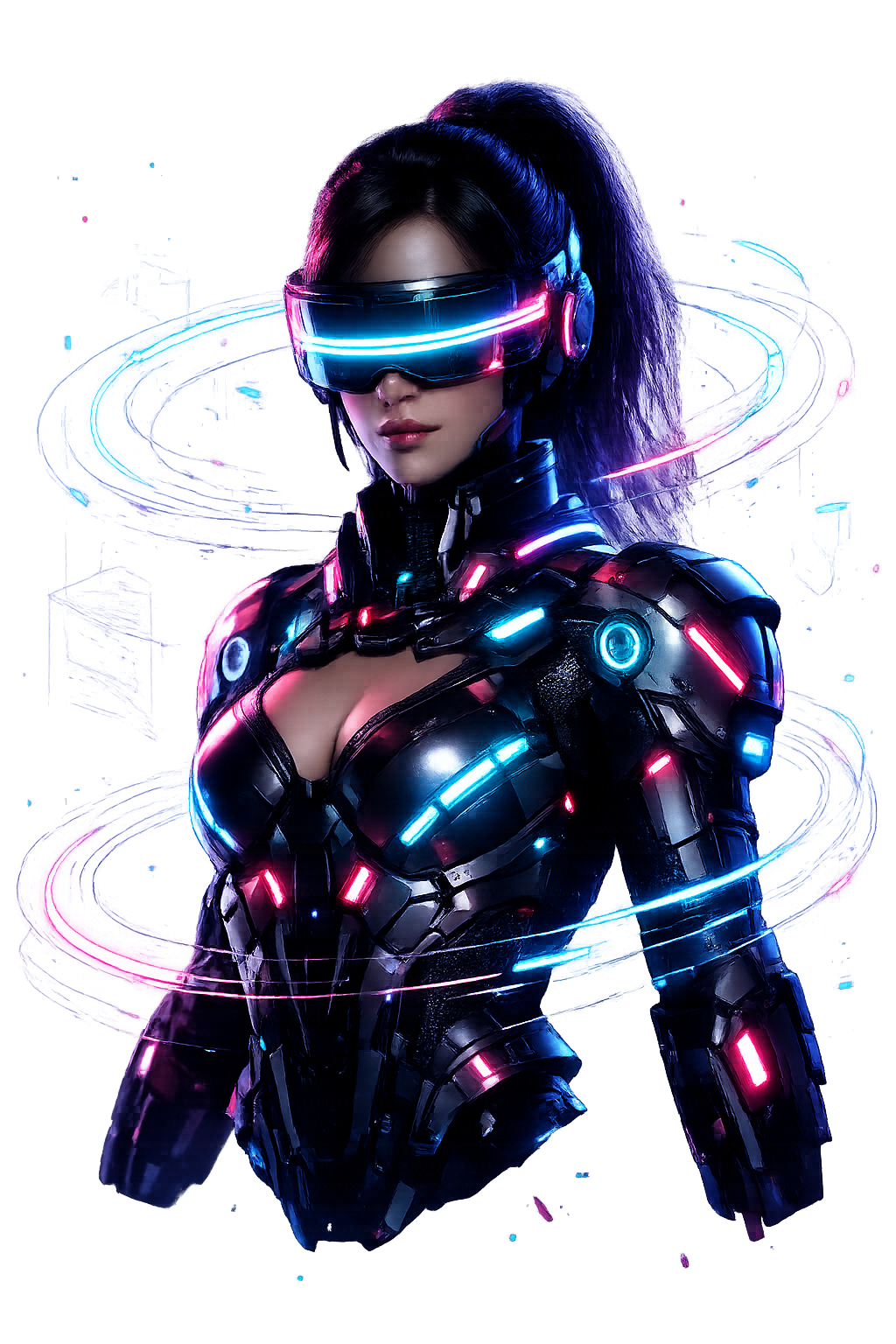 Futuristic 3D Digital Art